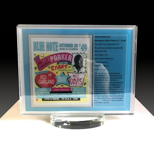 full color printed crystal plaque award