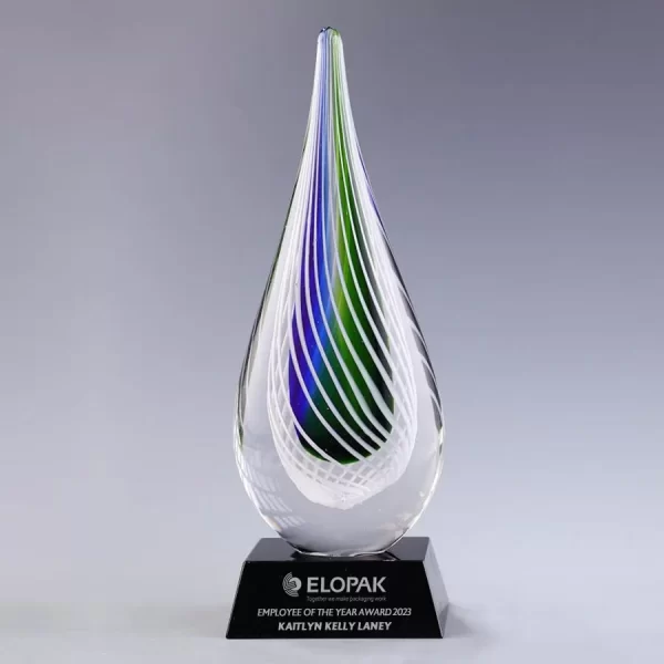 Droplet Art Glass Award