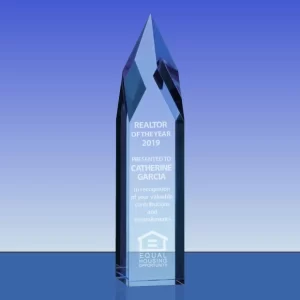 Blue Crystal Ice Pillar Award
