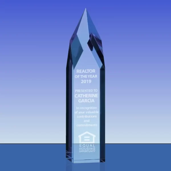 Blue Crystal Ice Pillar Award