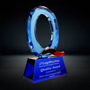 blue crystal Q award
