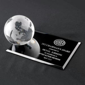 crystal globe award