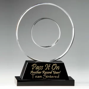 crystal ring award