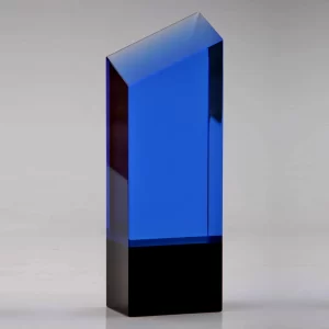 blue crystal diamond tower award