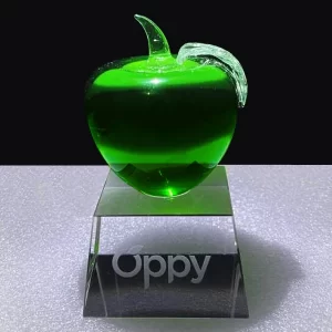 crystal green apple award