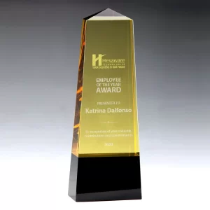 golden crystal obelisk award