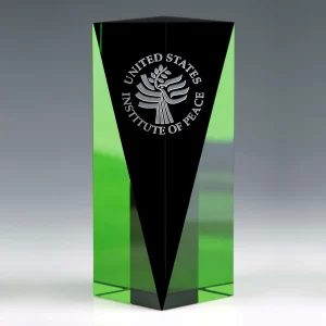 green crystal victory award