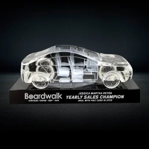 3d auto crystal award