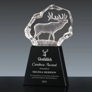 3d crystal caribou award