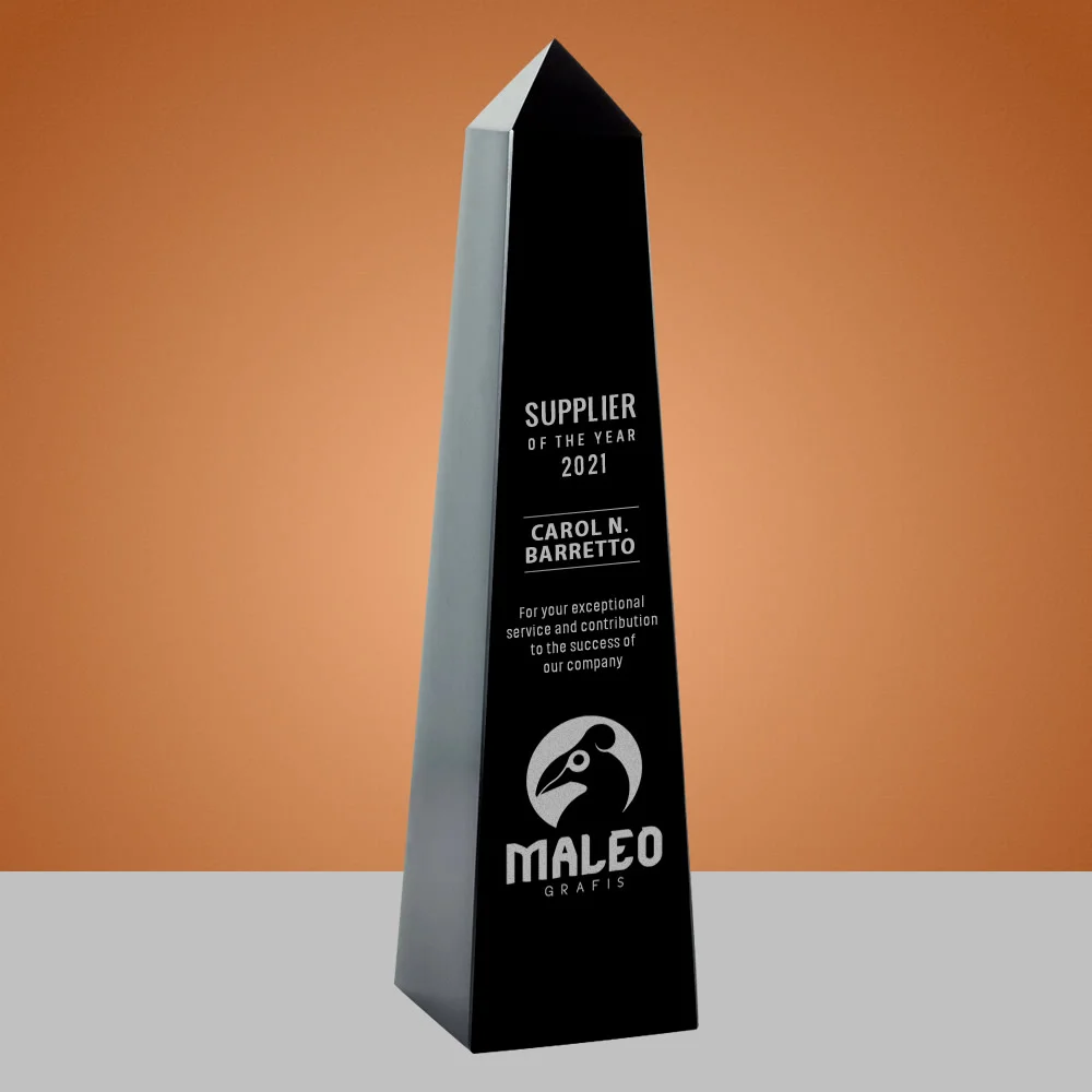 black crystal obelisk tower award