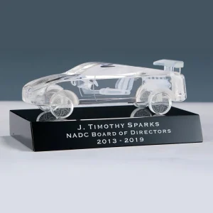 crystal motorsport car award