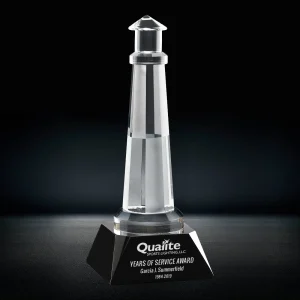 lighthouse crystal award