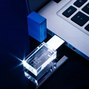 optical crystal USB flash drive