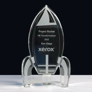 rocket crystal award