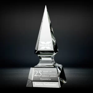 spear crystal award