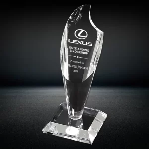 crystal torch award