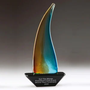 yacht art glass award