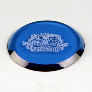 blue crystal coaster for drinks