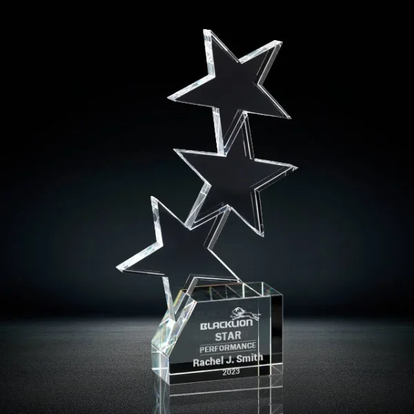 crystal 3 star award