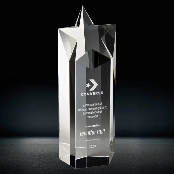 crystal star pillar award