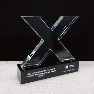 crystal X award
