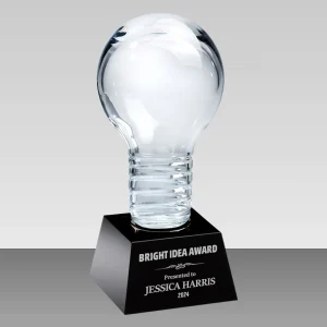 crystal light bulb award