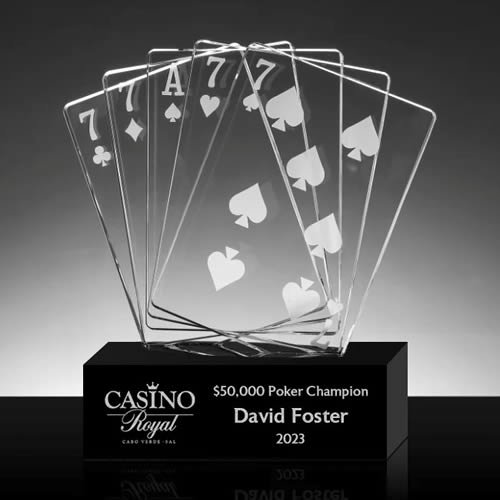 casino crystal royal flush award