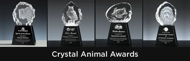 crystal animal awards