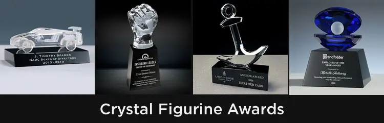 crystal figurine awards