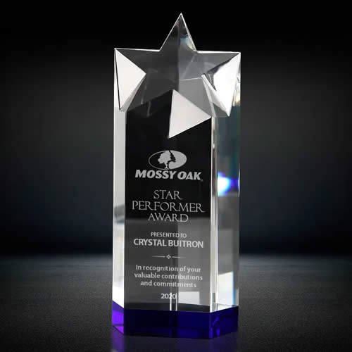 crystal star tower award crystal star tower award