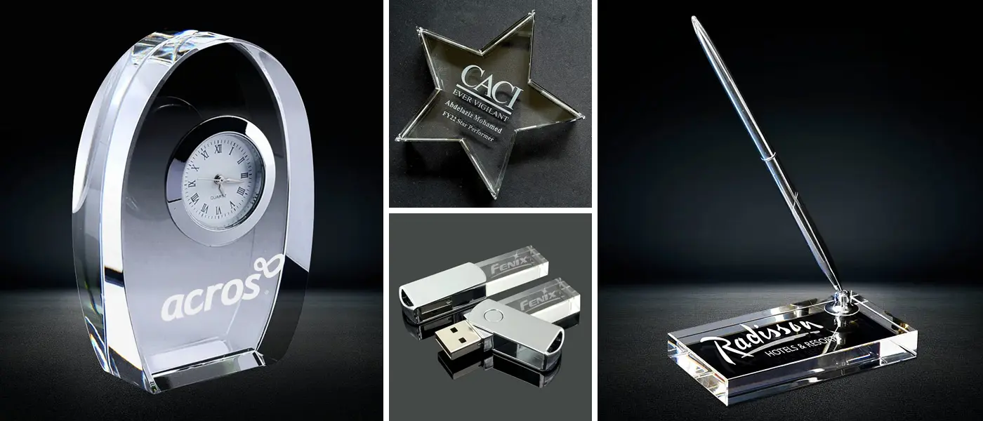 engraved crystal gifts, personalized corporate gifts for employees