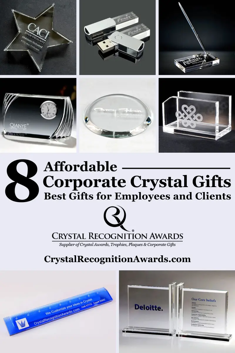 unique crystal gifts, engraved corporate gifts for employees and clients