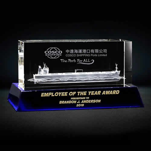 crystal cargo ship award