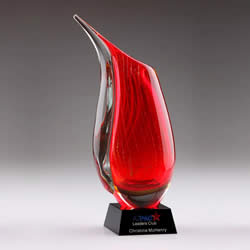 art glass vase award