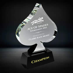crystal spades award