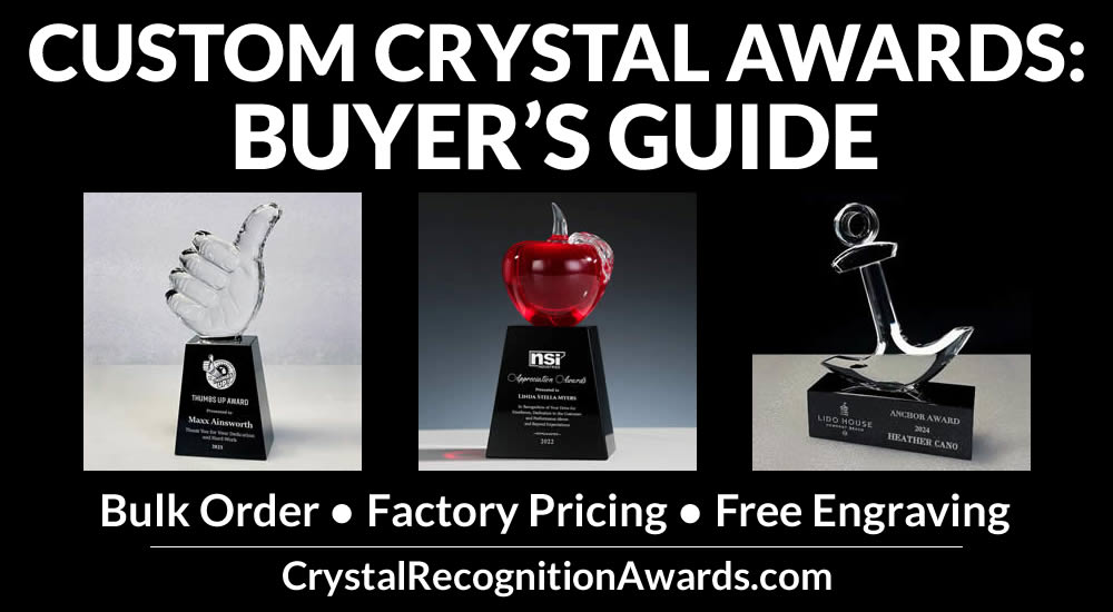 custom crystal awards - ultimate buyer's guide